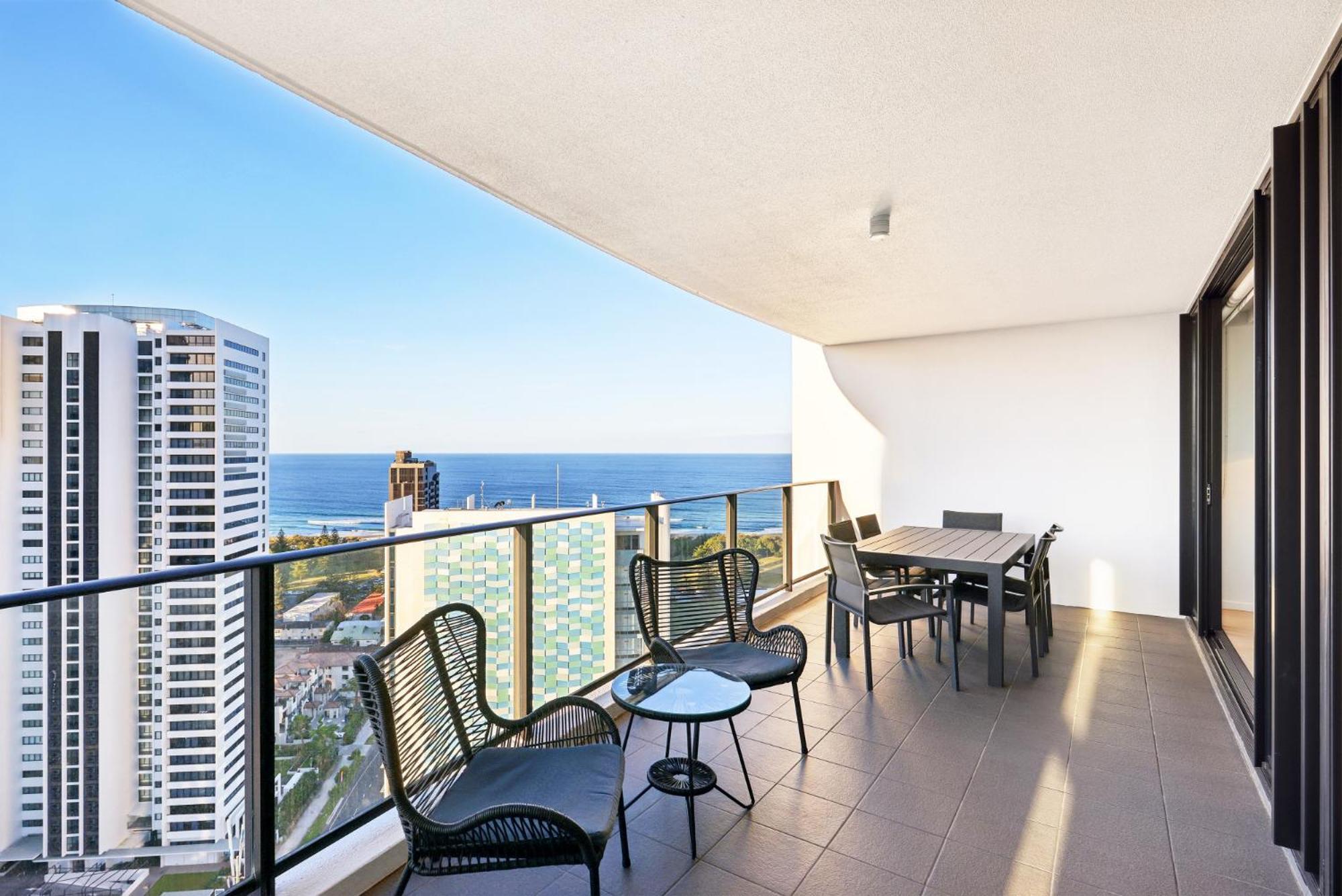 Ocean View 3-Bed With Gym, Pool, Sauna & Parking Gold Coast Exteriér fotografie