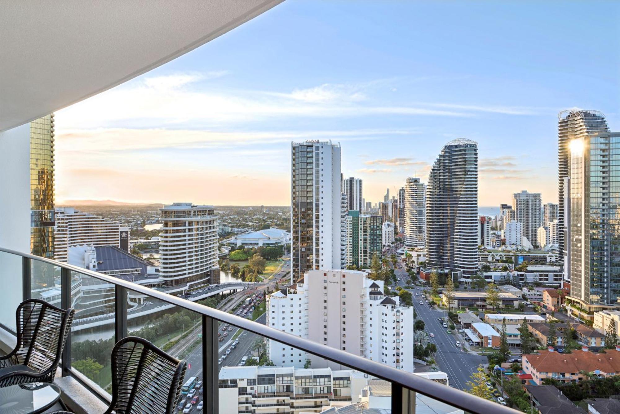 Ocean View 3-Bed With Gym, Pool, Sauna & Parking Gold Coast Exteriér fotografie